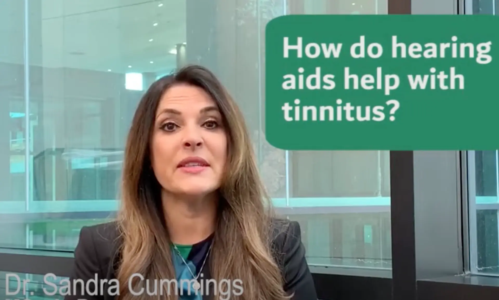 How do hearing aids help with Tinnitus? Image