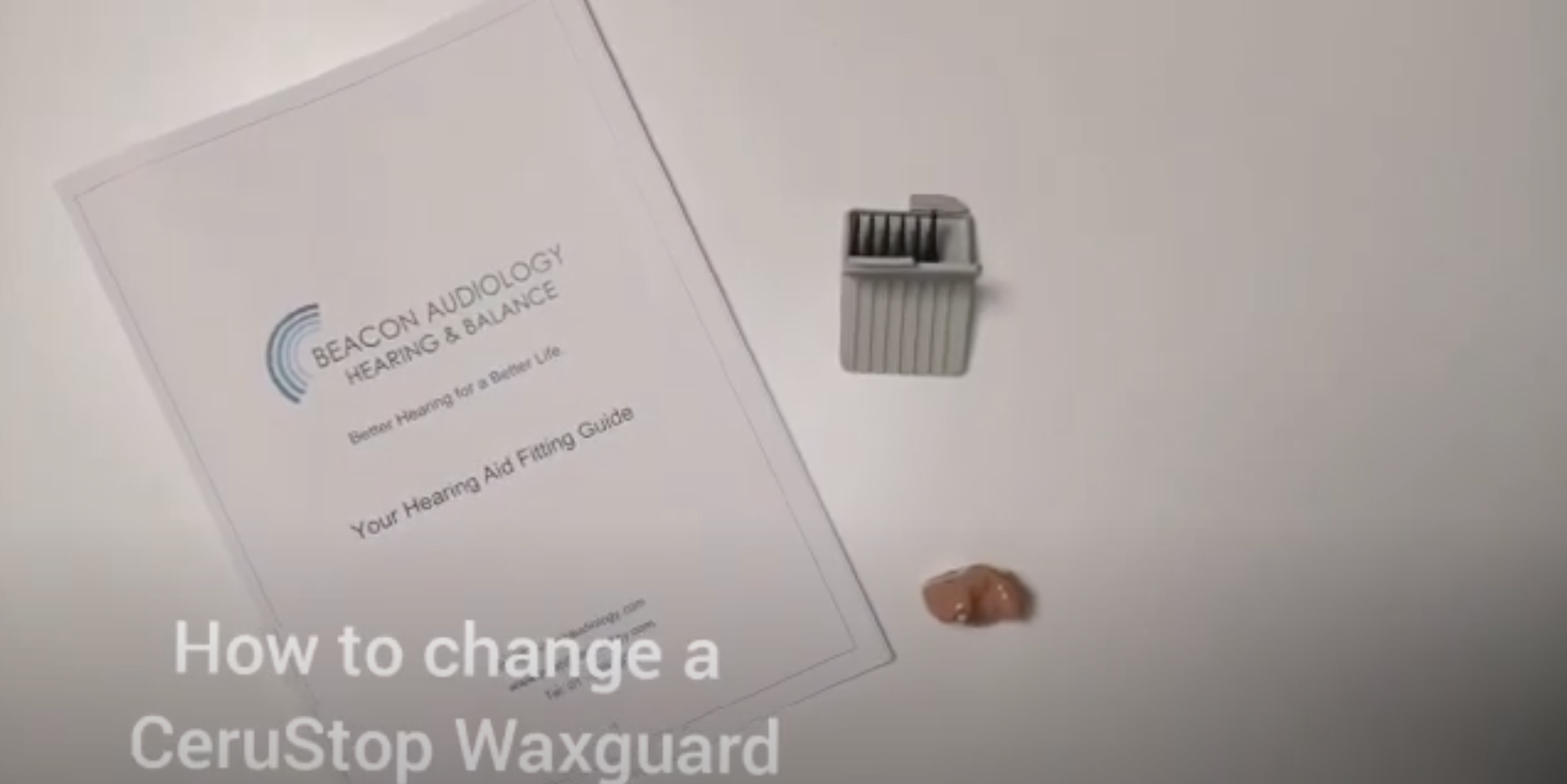 How to change a Cerustop wax guard Image