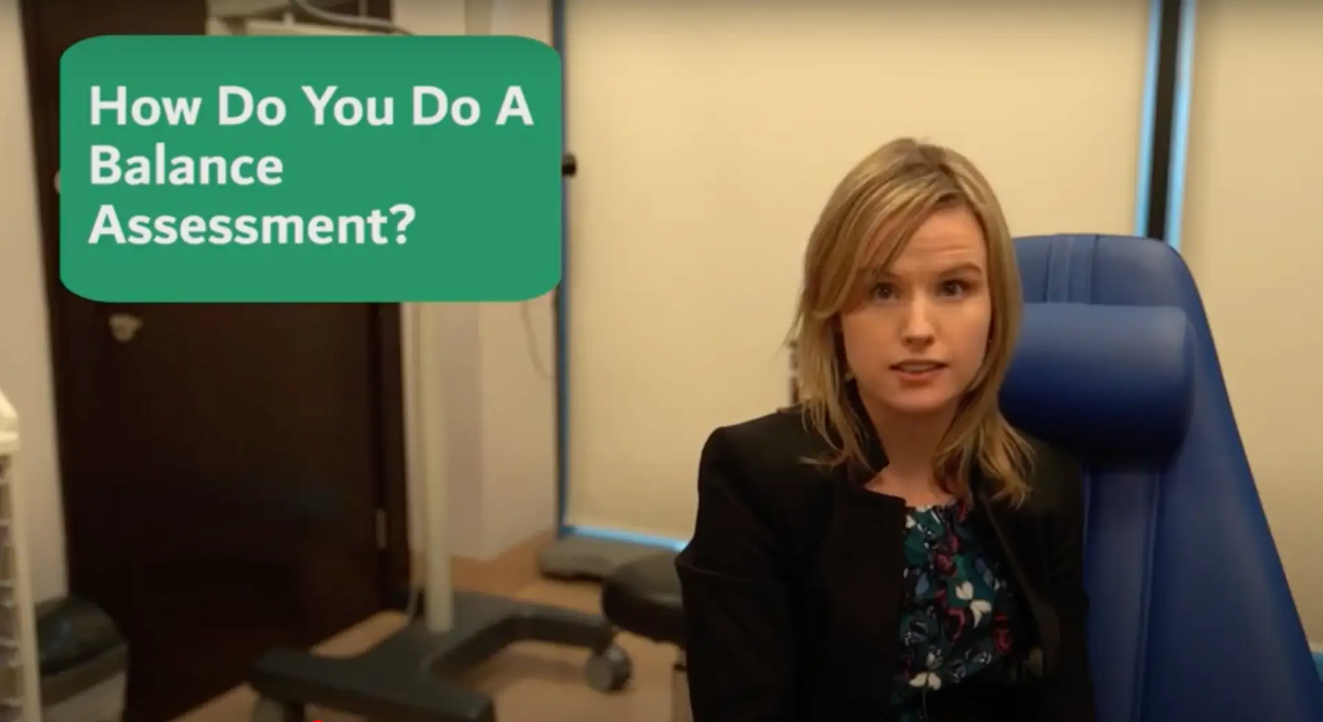 How do you do a balance assessment? Image