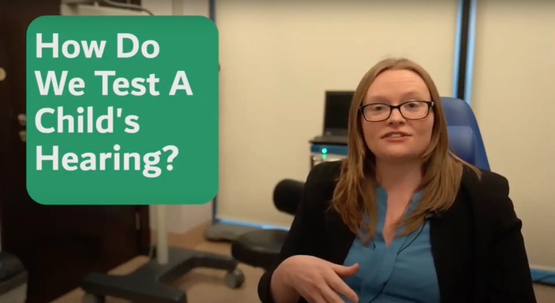 How do we test a child's hearing? Image