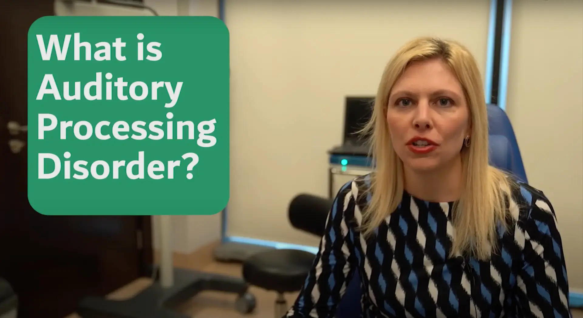 What is auditory processing disorder? Image